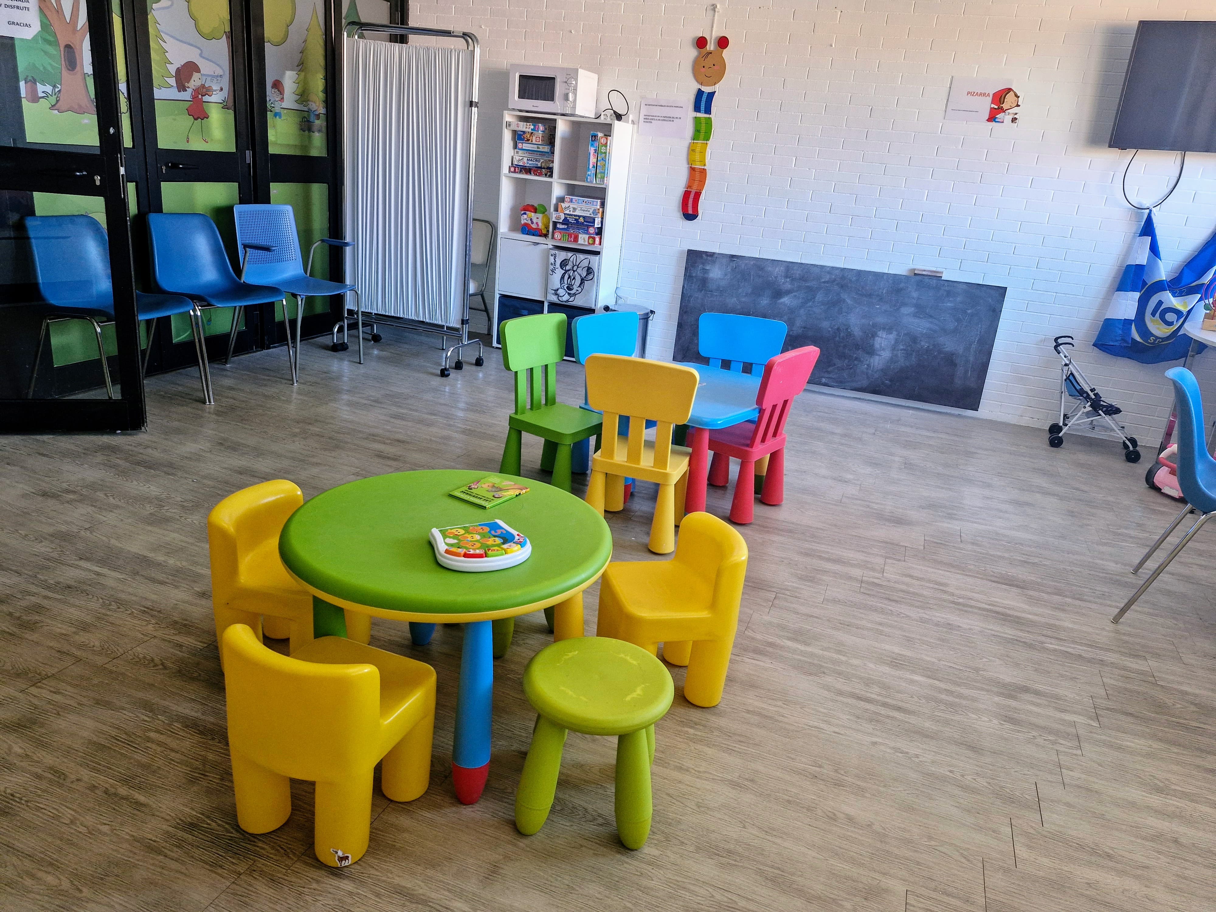 Salón de juegos del Servicio de Pediatría de la Gasbi