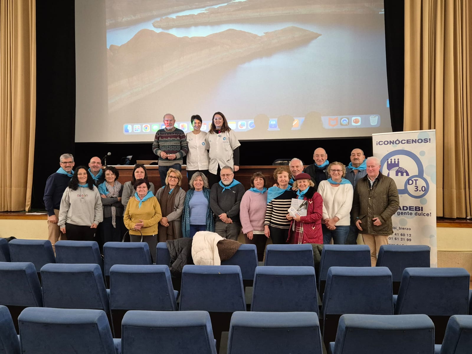 Charla salud física en Fabero