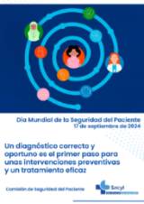 Cartel OMS 1 Un diagnóstico correcto y oportuno es el primer paso para unas intervenciones preventivas y un tratamiento eficaz
