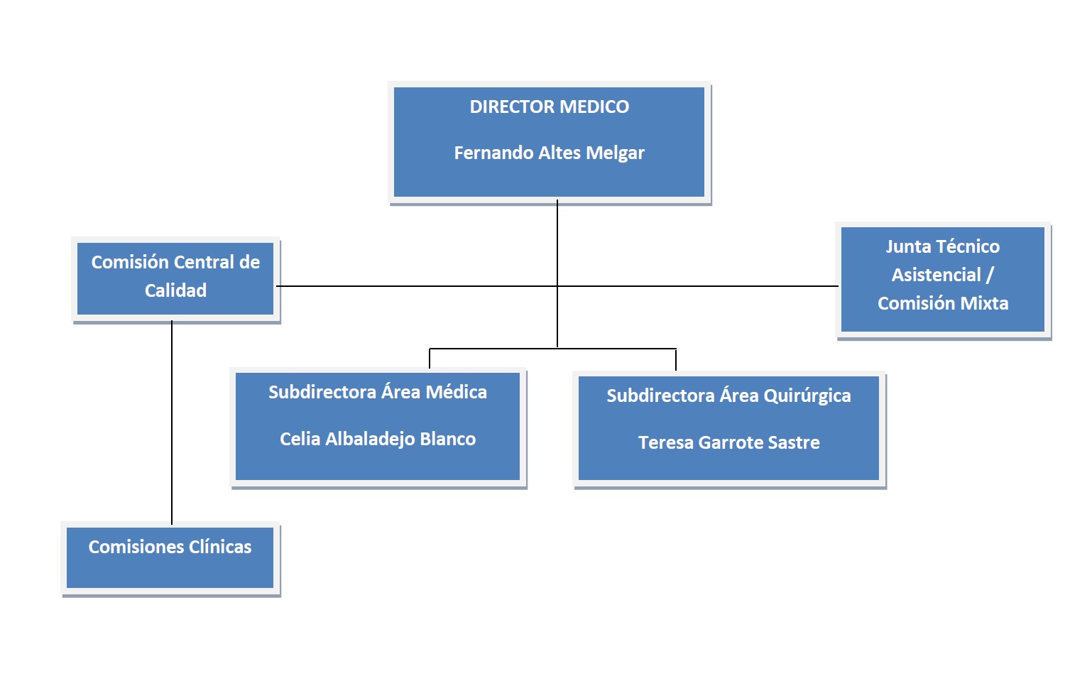 Organigrama Dirección Médica 2024