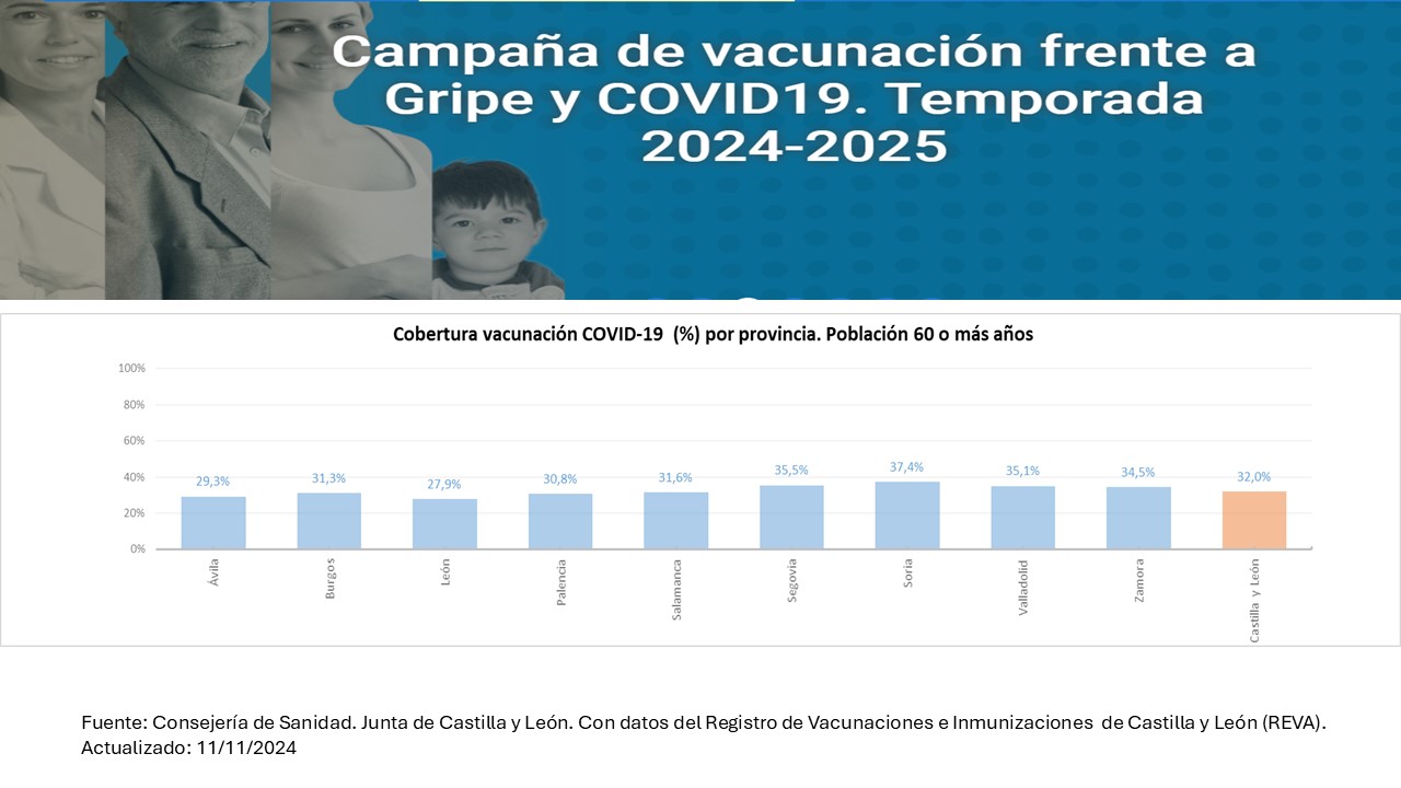 Actualización coberturas covid 60 años por provincia 11112024