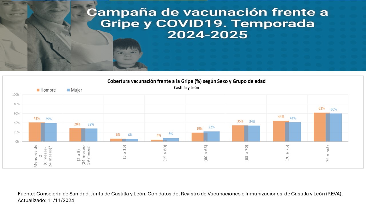 Actualización coberturas gripe 11112024